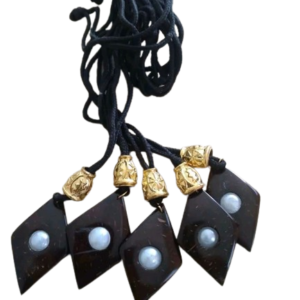 Coconut shell neckless