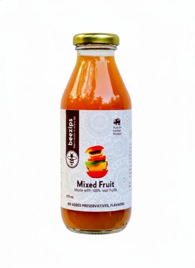 Beezips Natural Mixed Fruit Juice (RTS Drink) - 375 ml