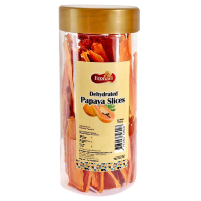 Dehydrated papaya Slices Located in Sri Lanka. 100% Natural. 45 - 50 slices in 100g