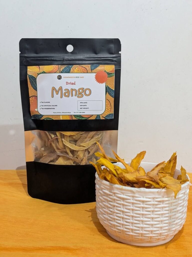 Dehydrated TJC mango No added sugar and Artificial flavours